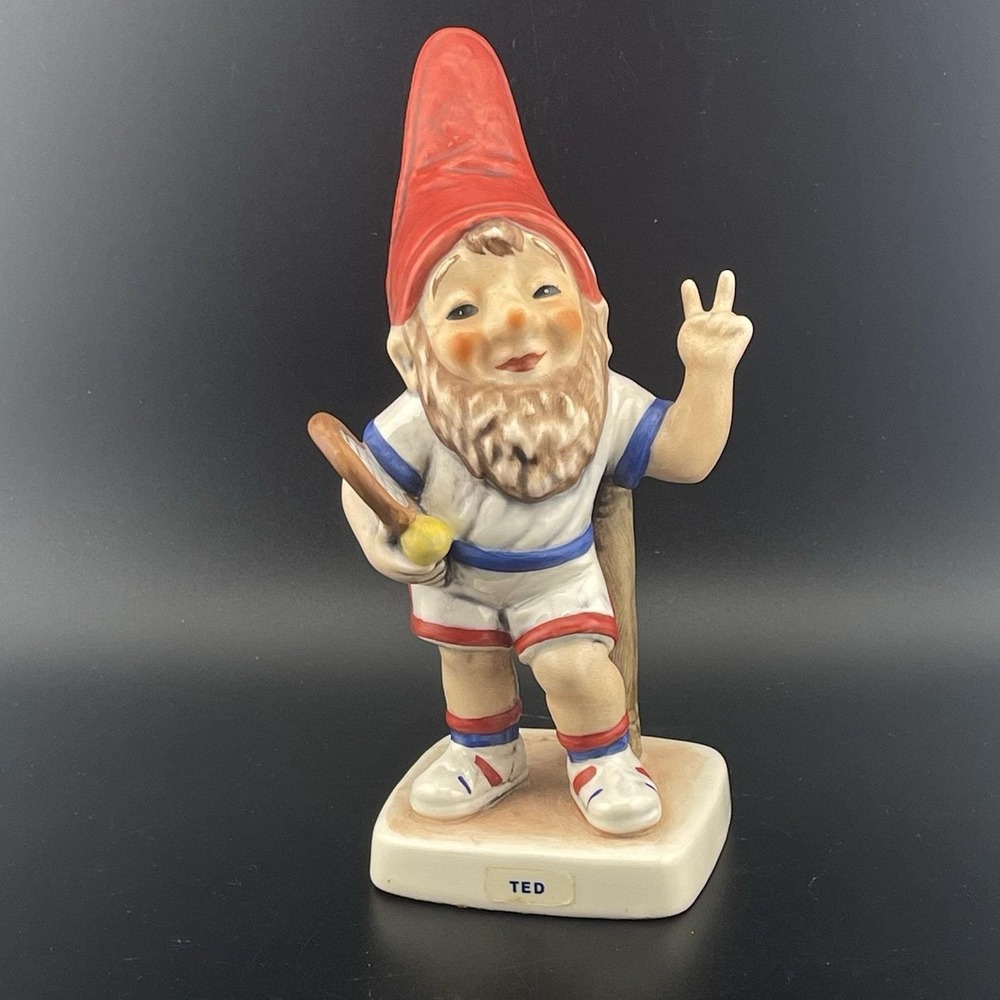 Goebel Figure Co-Boy Ted Tennis Player Dwarf Gnome Figurine